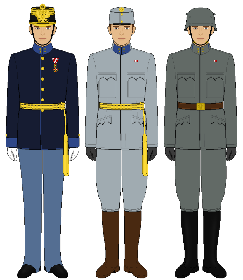 Clothing Officer Veterans Austriahungary Military PNG