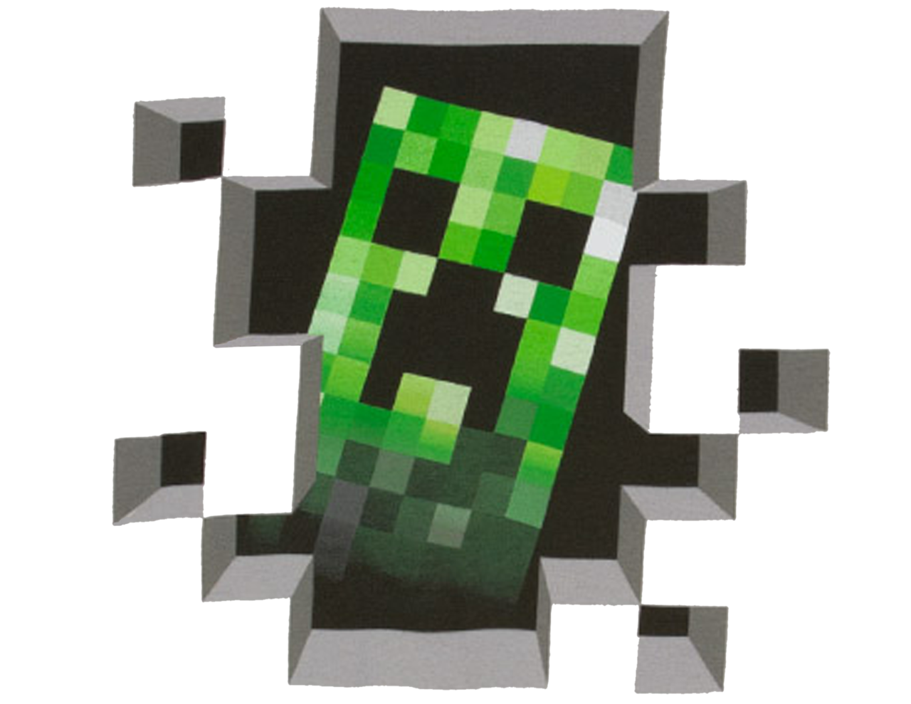 Minecraft Skin Creeper Wiki Pattern PNG
