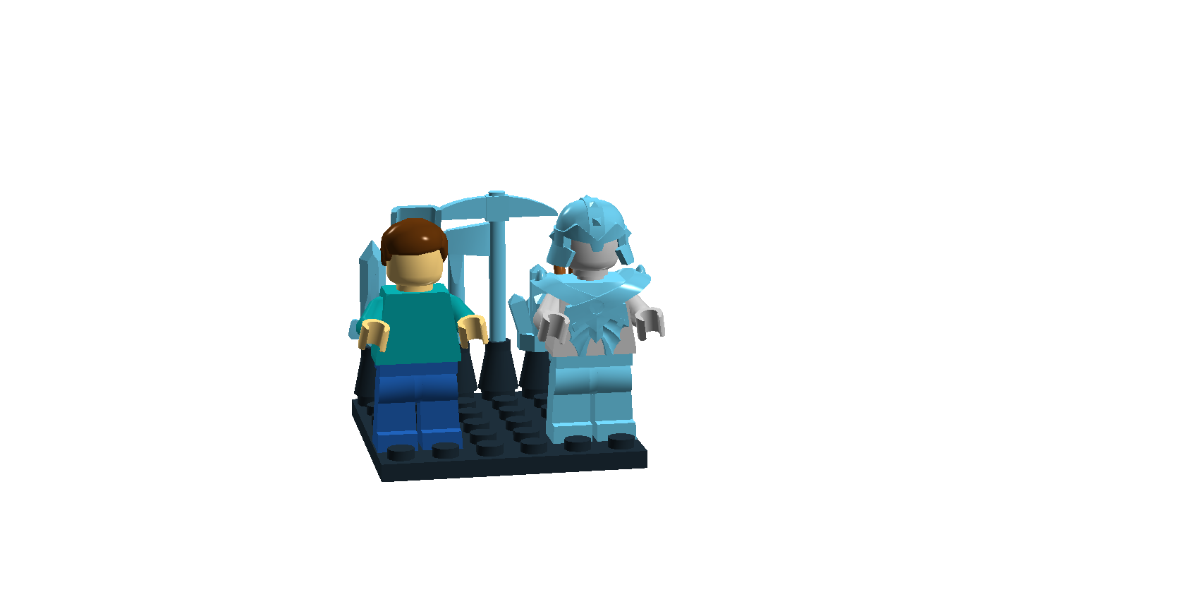 Figurine Ideas Minecraft Lego Toy PNG