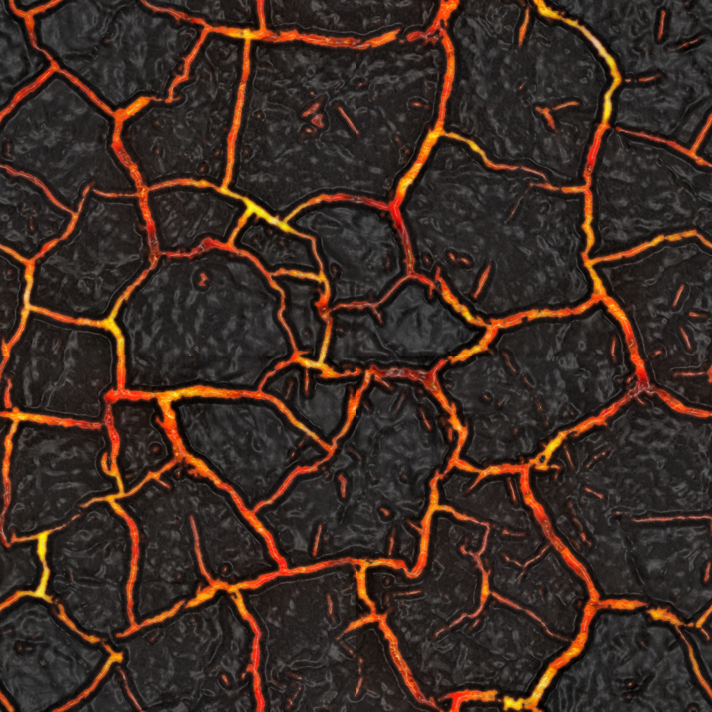 Rock Mapping Lava Thumbnail Texture PNG