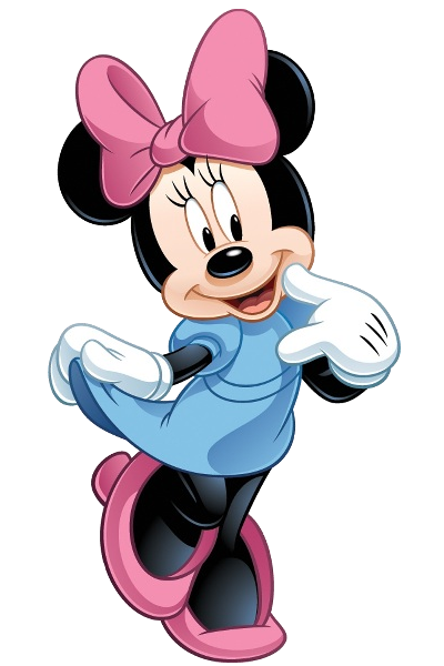 Cartoon Shiner Learning File Minnie PNG