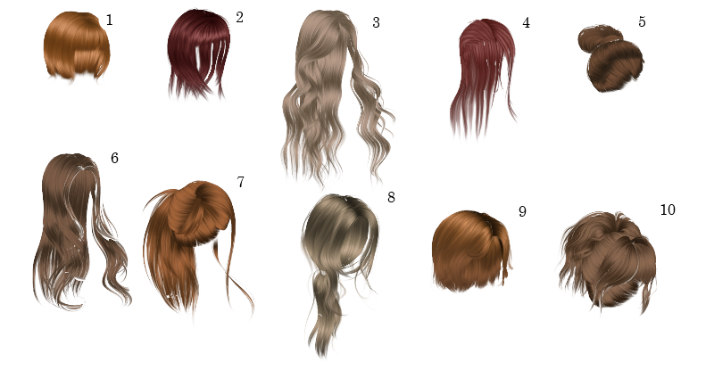 Human Hairstyle Hair Arrangement Wig PNG