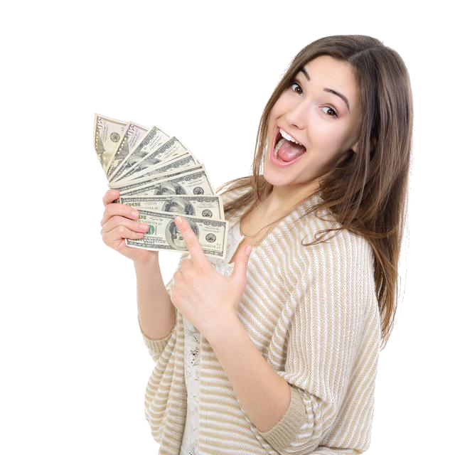 Objects Expense Holding Female Figure PNG