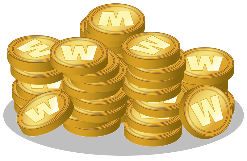 Contributions Coins Quality Golden Cost PNG