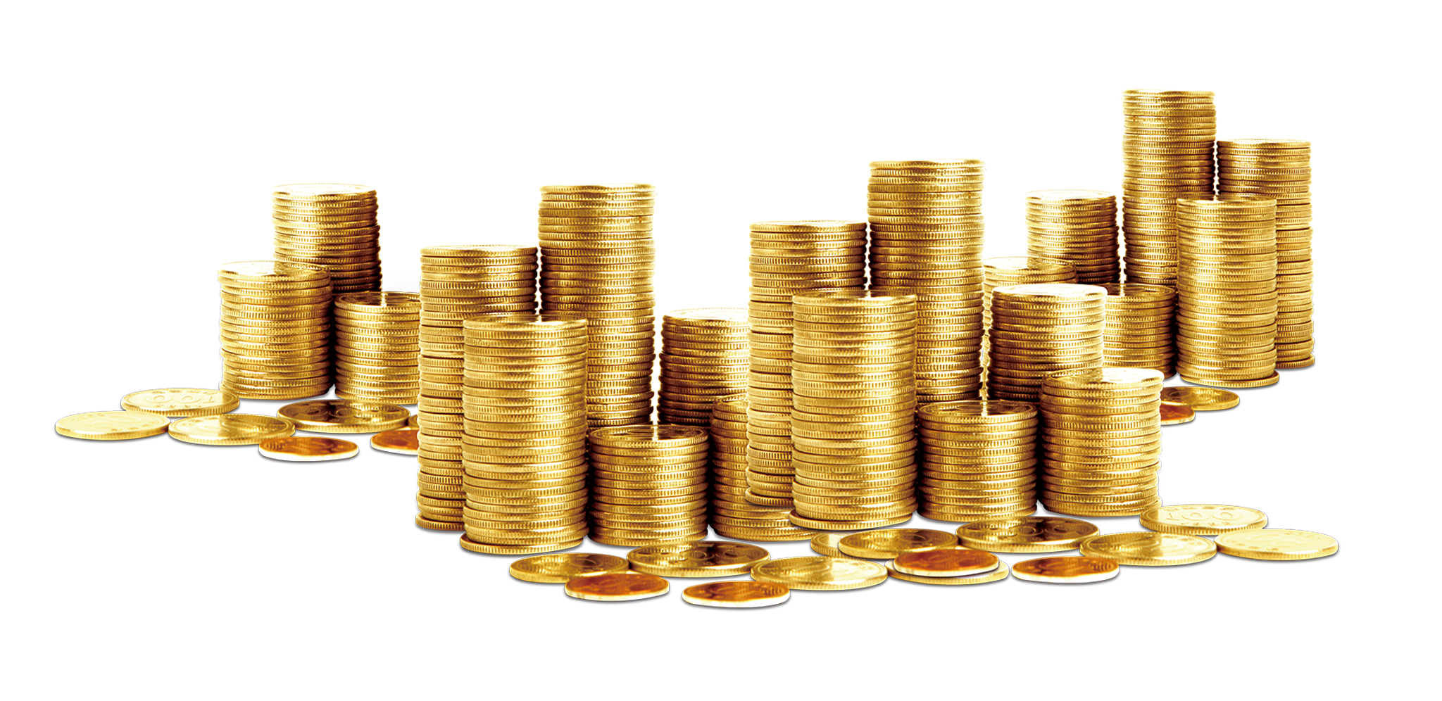 Payment Stack Currency Penny Coins PNG