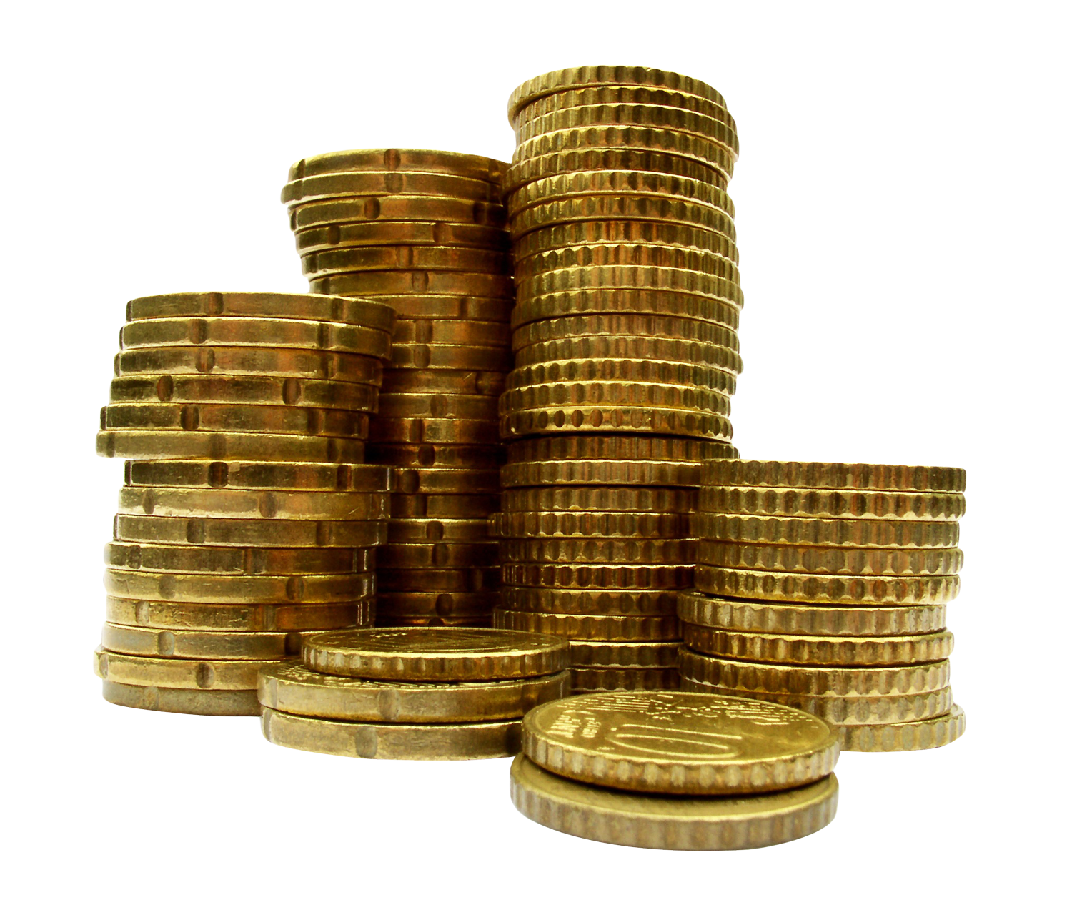 Currency Treasure Gold Stack Payoff PNG