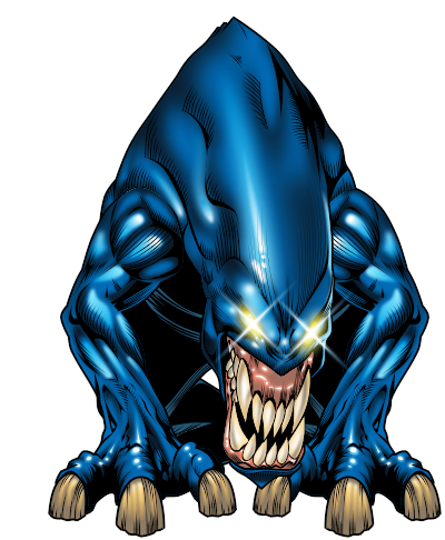 Blue Monstrosity Monster Animal Silk PNG