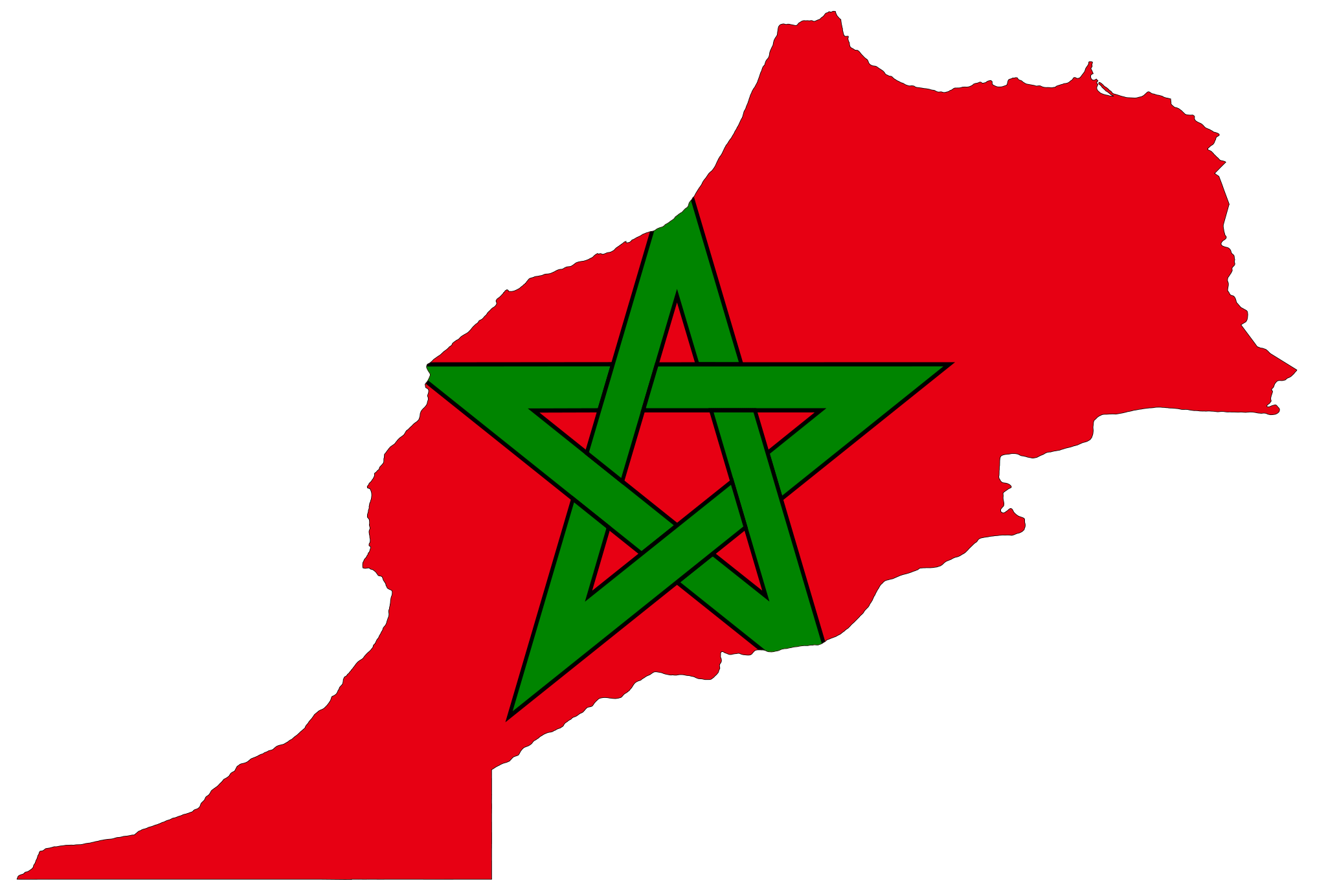 Morocco High-Quality Flag Trust PNG