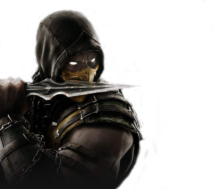 Mortal Scorpion Swordplay Kombat Fatal PNG