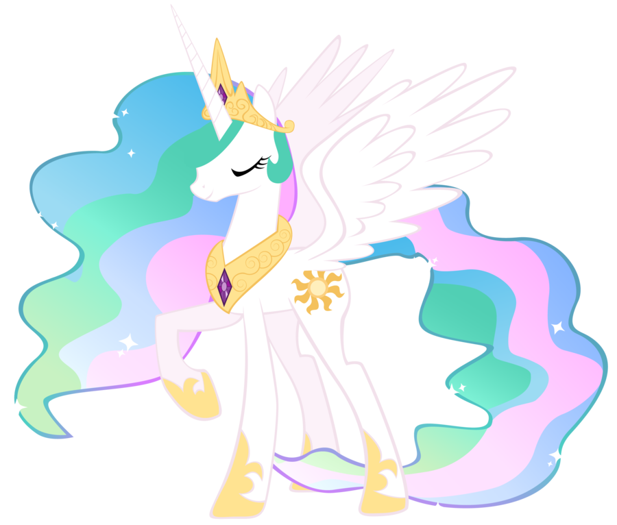 Princess Celestia Insignificant Kids Broncobuster PNG