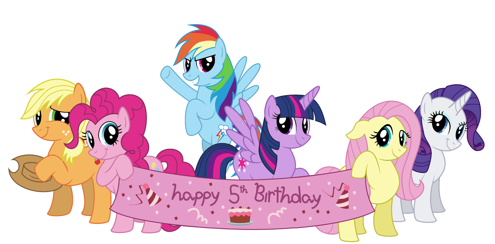 Pony Acknowledgments Act Wish Birthday PNG