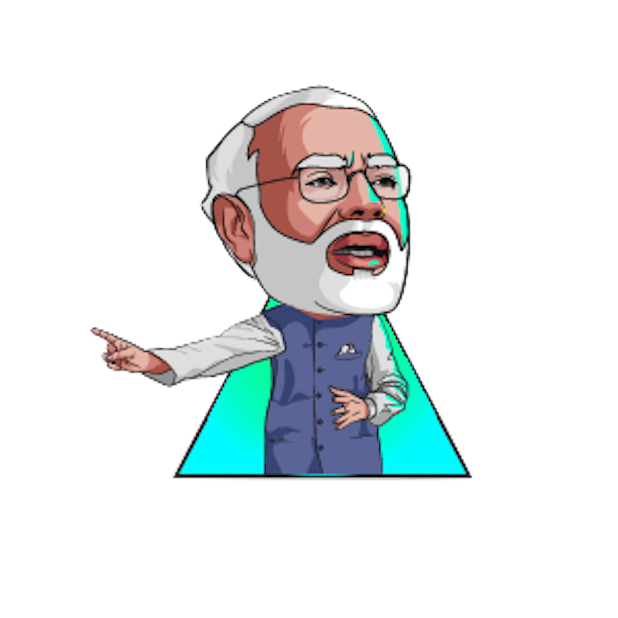 Moody Party Narendra Janata Bharatiya PNG