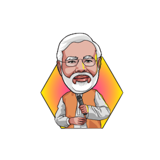 Narendra Minister India Text Nose PNG