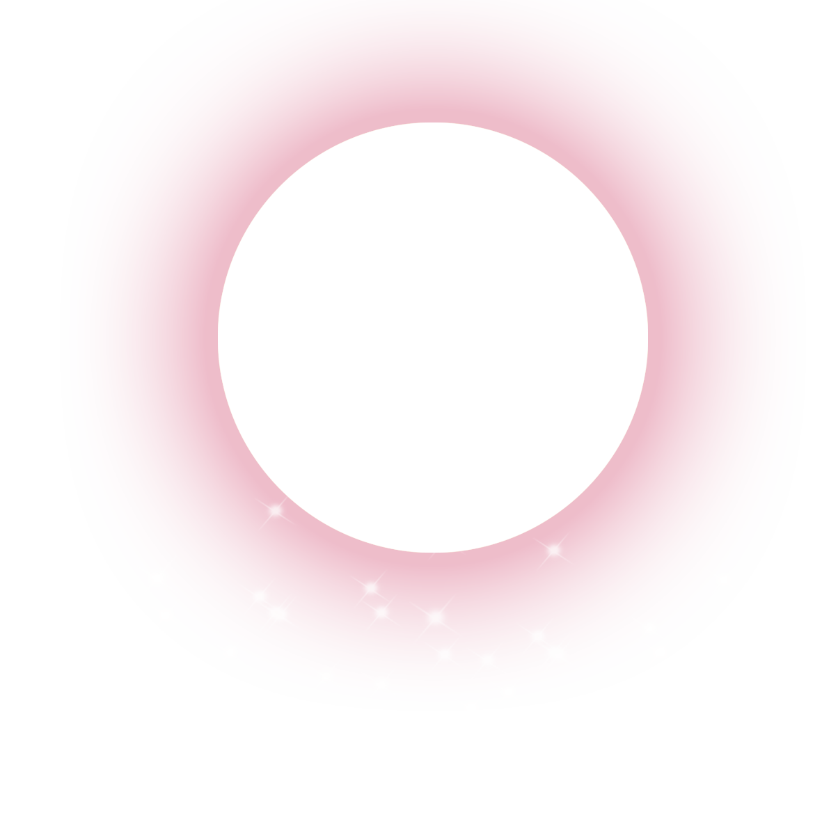 Plain Circle Complexion Vocation Pink PNG