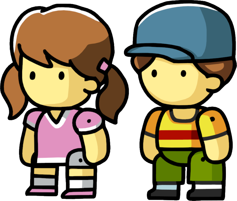 Cartoon Twin PNG