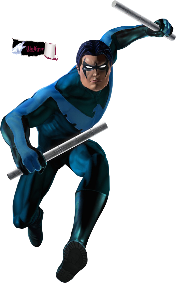 Comedy Nightwing Cosplay Dog Jokes PNG