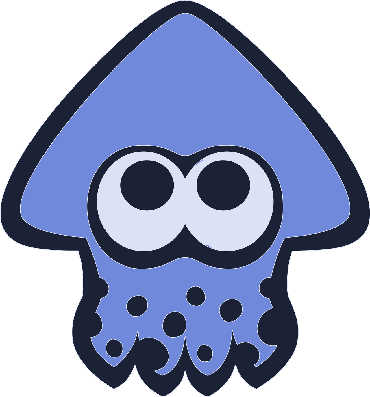 Reptile Smile Nose Octopus Squid PNG