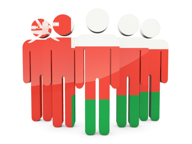 Respect Flag Oman High-Quality Symbol PNG