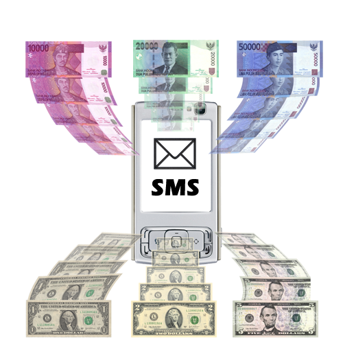 Cash Online Internet Sms Email PNG