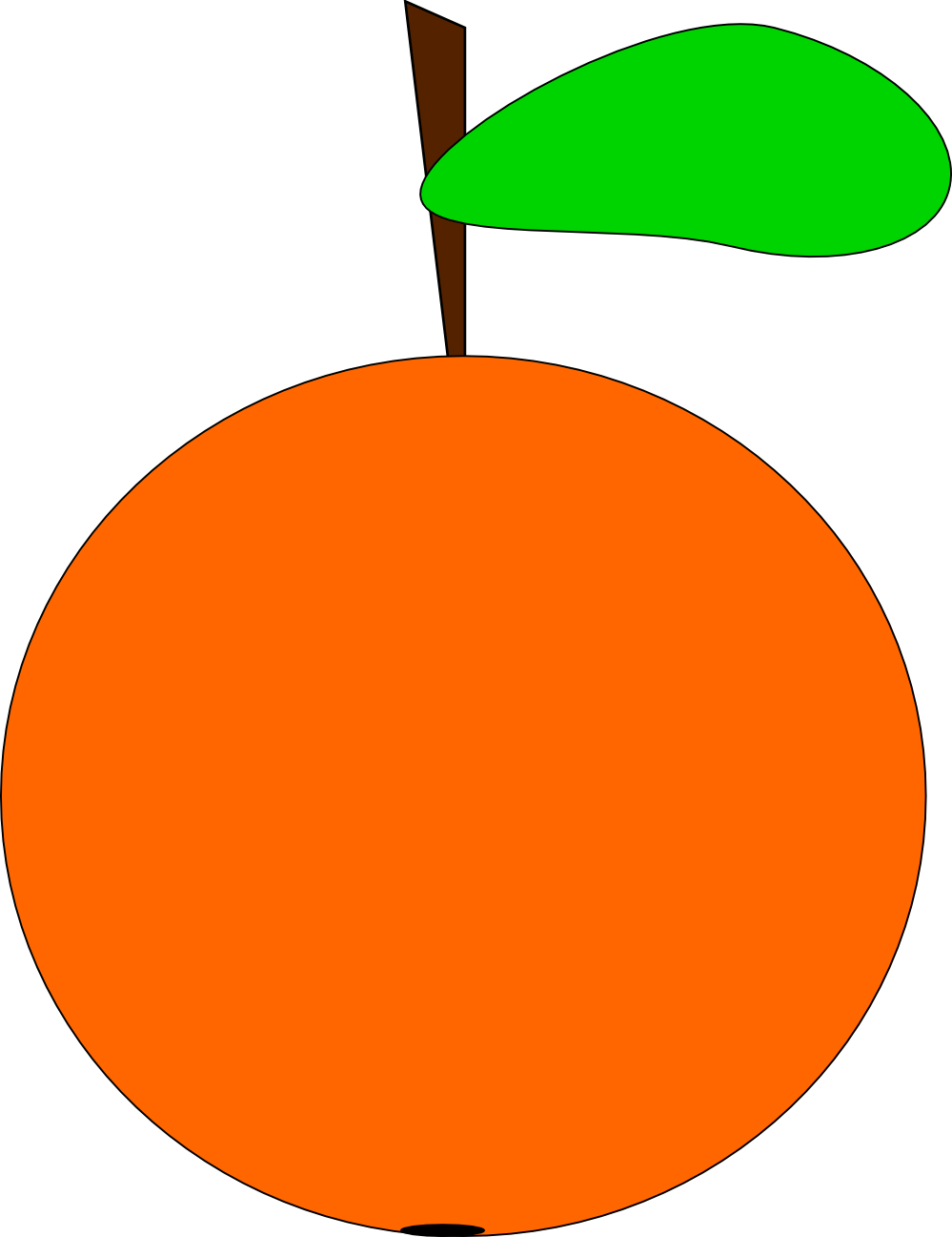 Pineapple Teal Orange Magenta Vegetables PNG