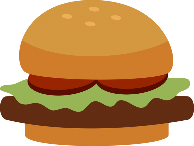 Burger Drawing Vector Restaurant Graphics PNG