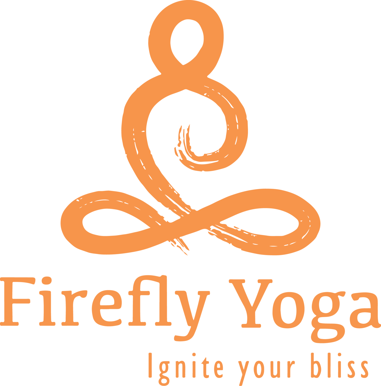 Silhouette Logo Yoga Position Lotus PNG