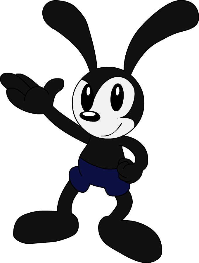 Ducky Hare Oswald Lucky Rabbit PNG
