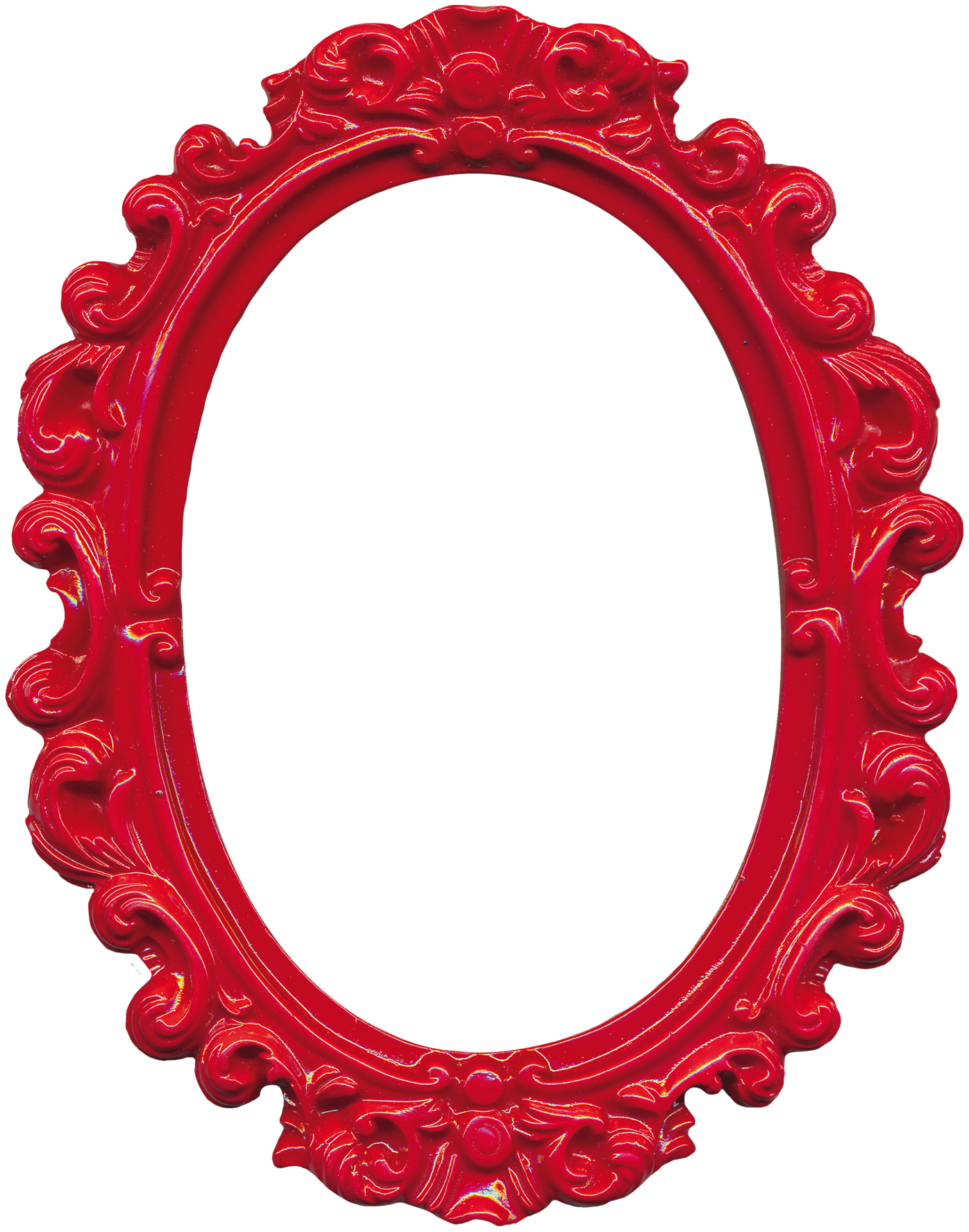 Ellipse Frame Red Oval Rectangle PNG