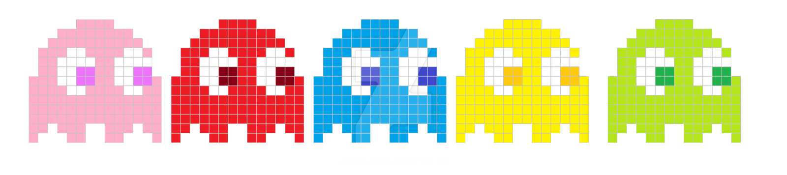 Math Learning Ghost Pac-Man Games PNG