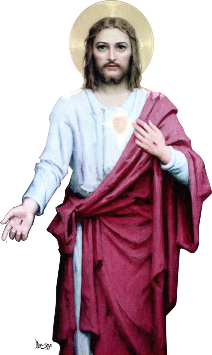 Judea Gouache Christ Standing Jesus PNG