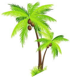 Action Feel Palm Tree Shack PNG