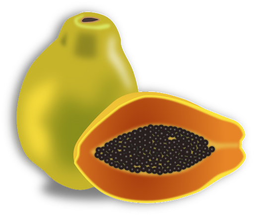 Macadamia Pawpaw Papaya Yams Fruits PNG