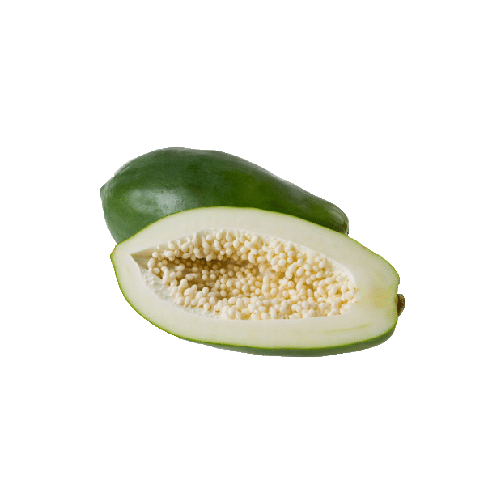 Green Scrub Taro Papaya Broccoli PNG