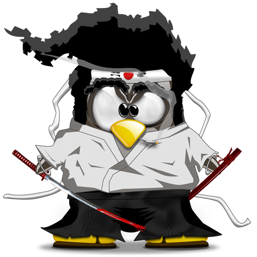 Penguin Bird Afro Samurai Information PNG
