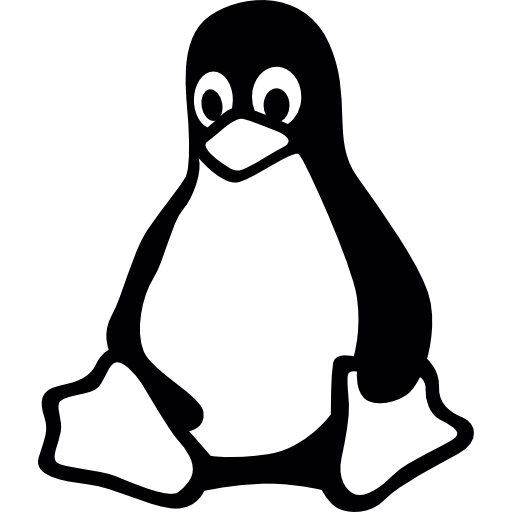 Line Computer Parrot Tux Bird PNG