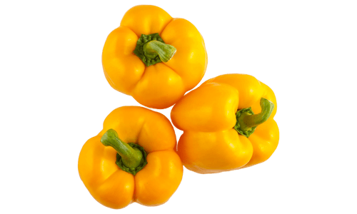 Pepper Bell Sweet Yellow Vegetables PNG