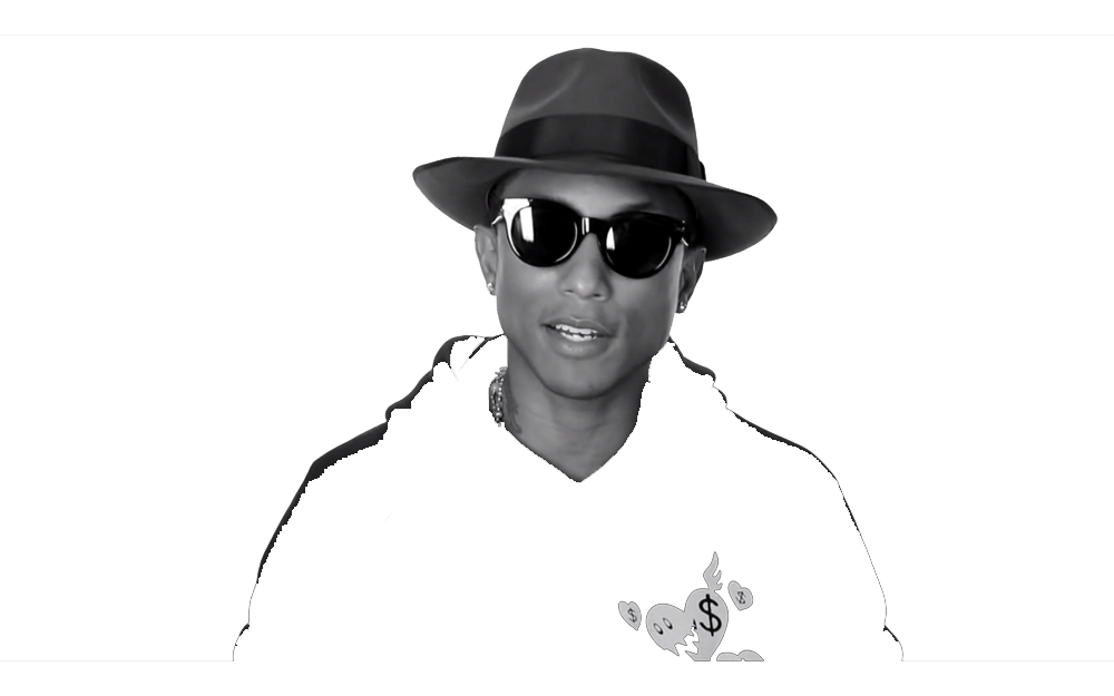 Pharrell Symbols Sheet Sing Songs PNG