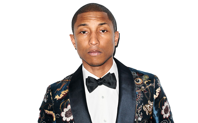 Pharrell Listening Music Williams Notes PNG