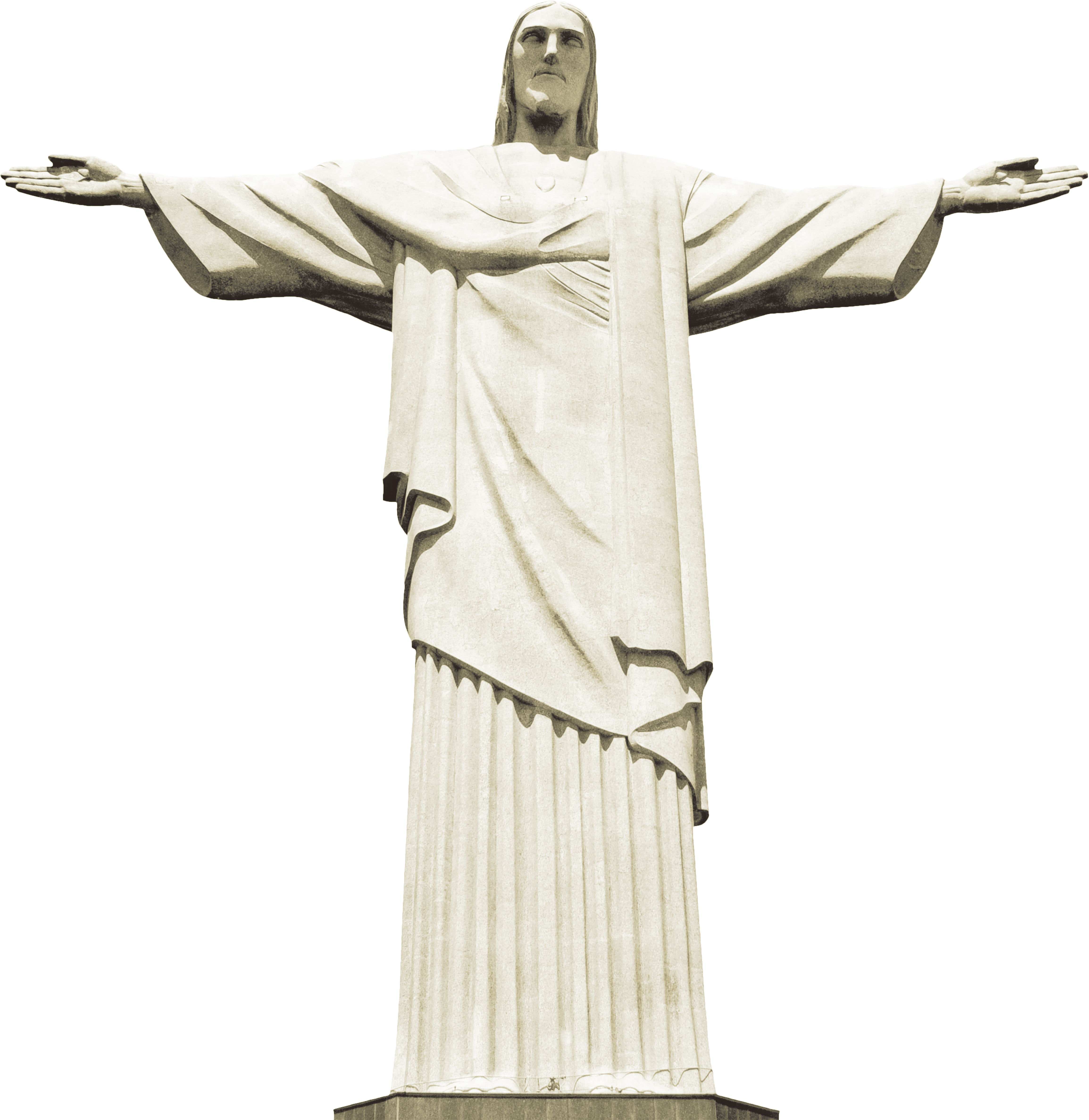 Jesus Christ Rio Janeiro Standing PNG