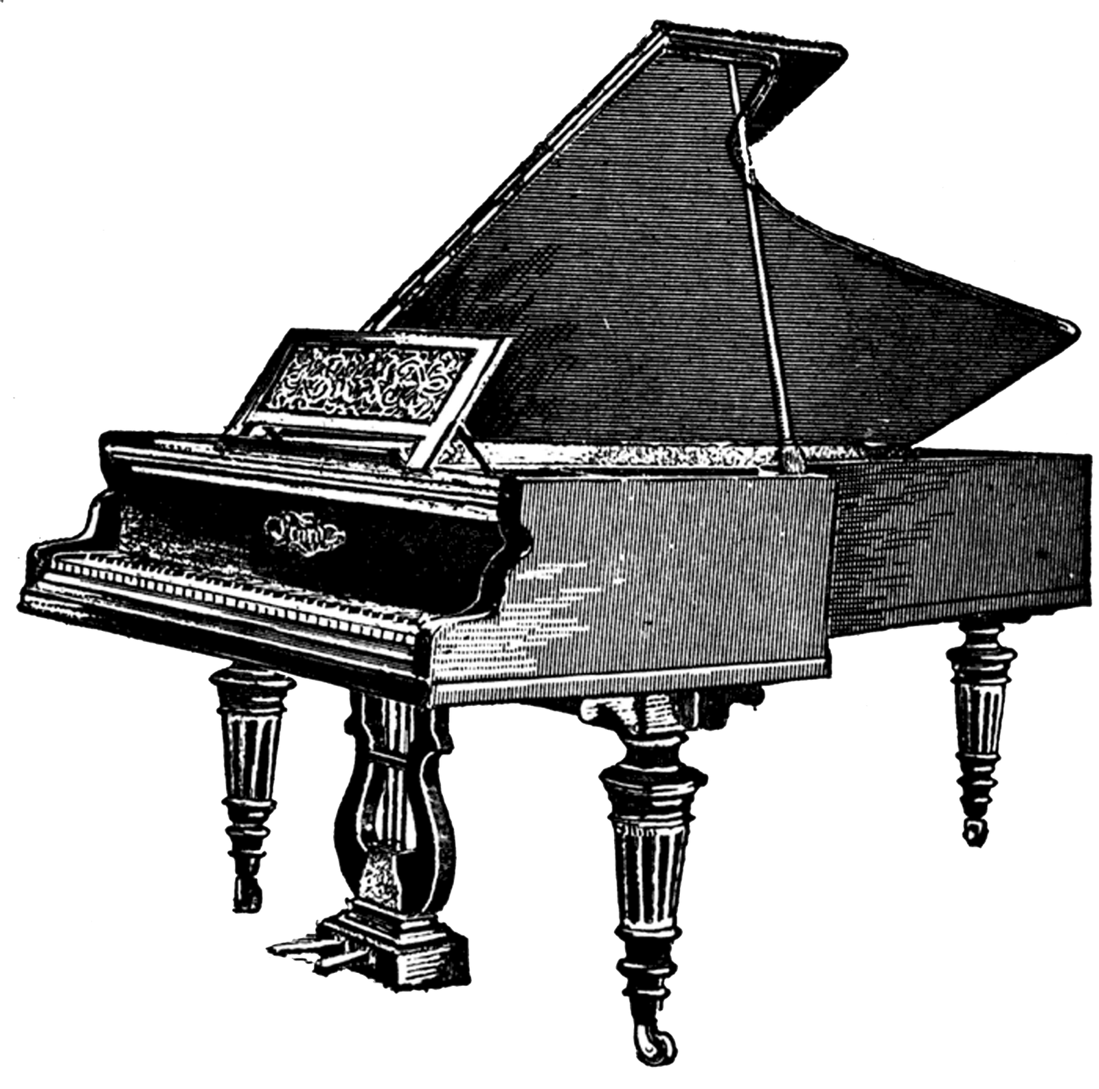 Plan Piano Harmonium Pianoforte Harmonica PNG