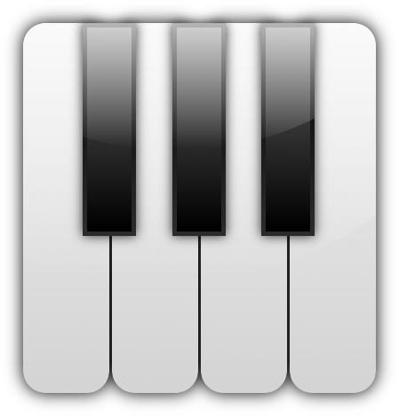 Soft Piano Foreground Sing Keys PNG