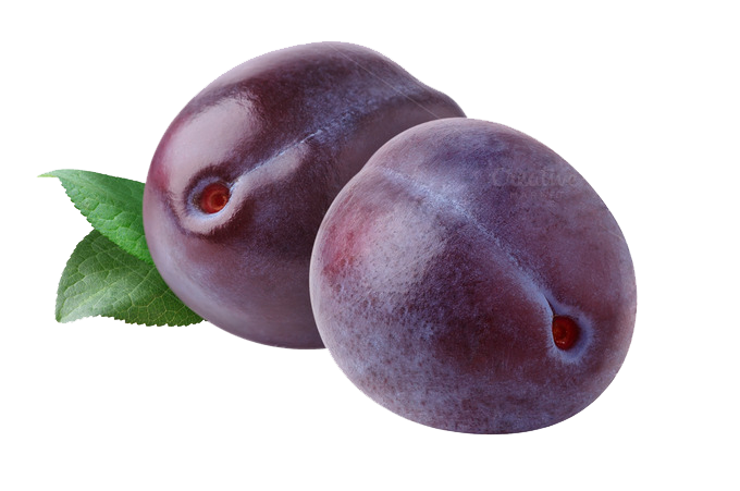 Plum Vegetables Clean PNG