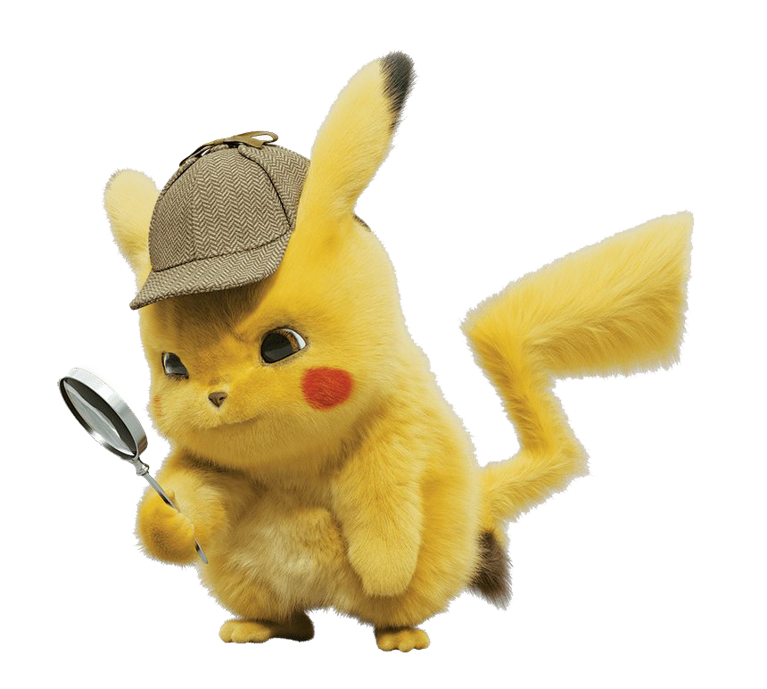 Pokemon Detective Movie Lubber Pikachu PNG