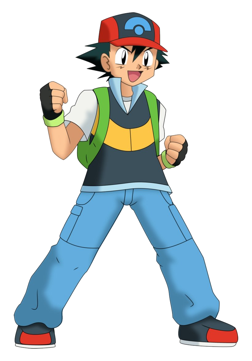 Cartoon Ketchum Sims Rune Pokemon PNG