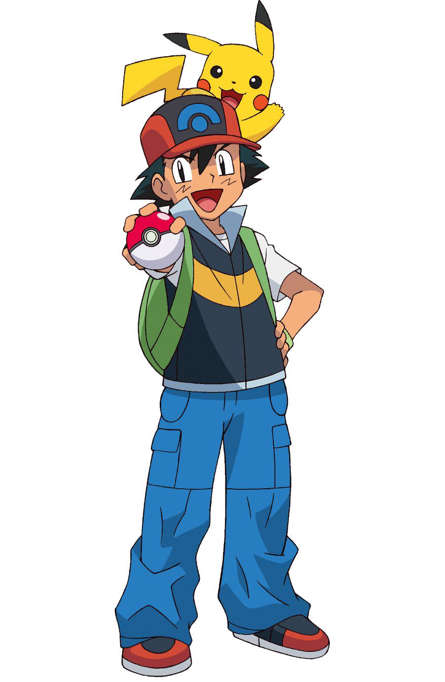 Monsters Ketchum Glyph Magics Ash PNG