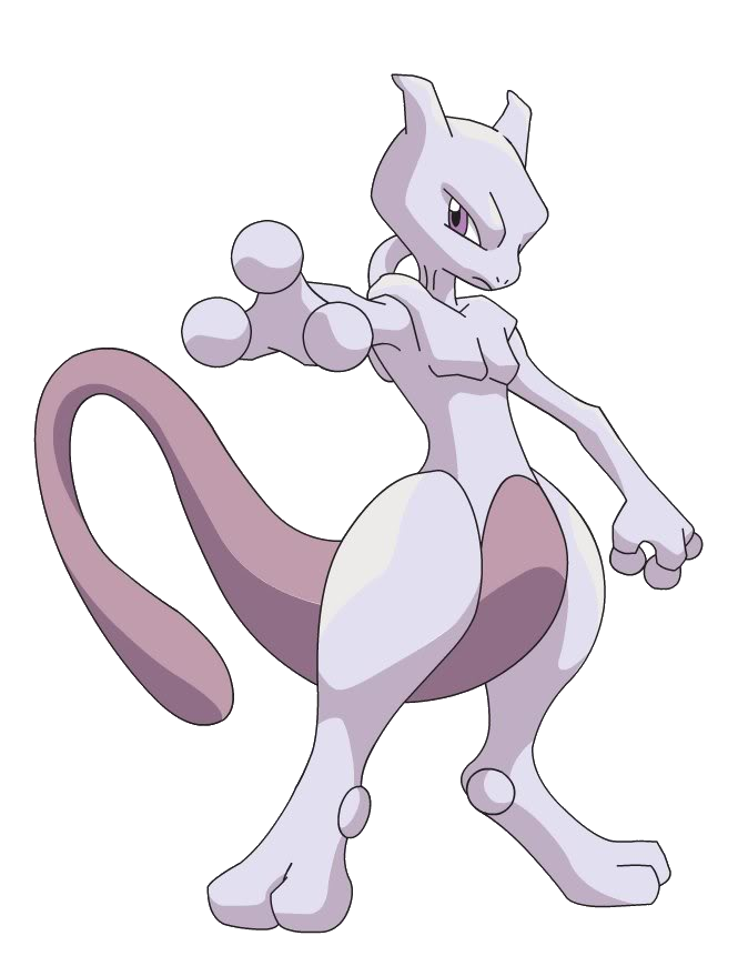 Cartoon Mewtwo Alts PNG