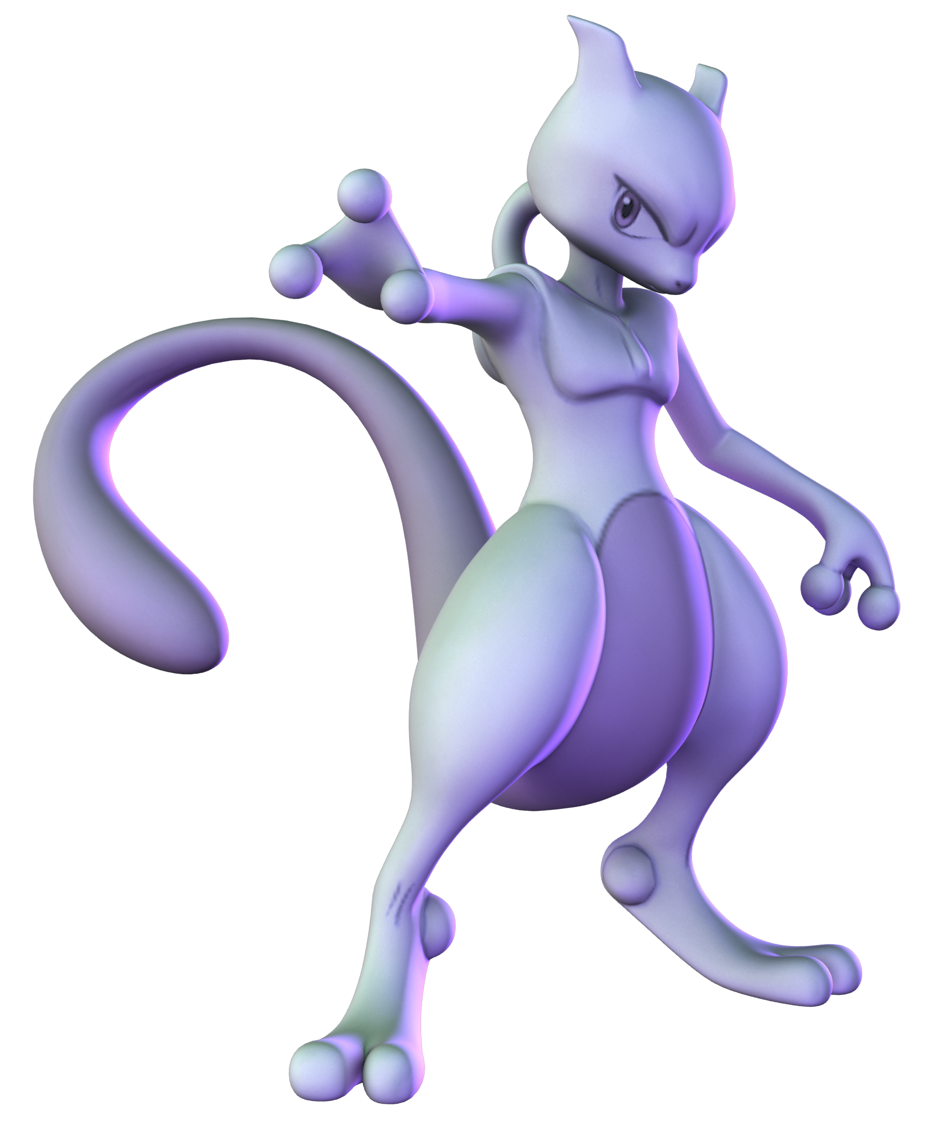 Cartoon Monsters File Mewtwo Magics PNG