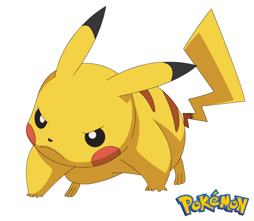 Pikachu Angry PNG