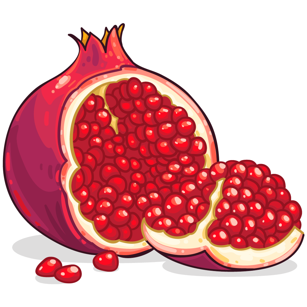 Motivation Pomegranate Almond Raspberry Strawberry PNG