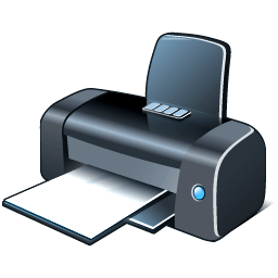 Monochrome Nerd Printer Pressman Apple PNG